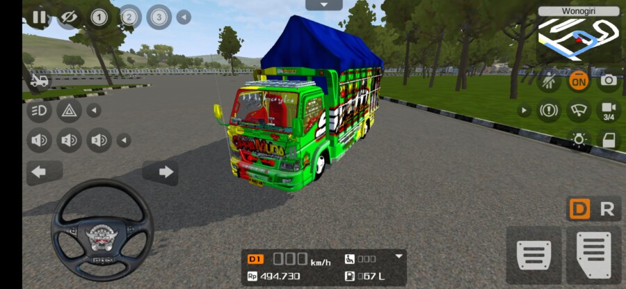 MOD bussid truck