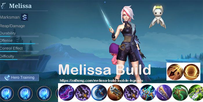 Build Item Terbaik Melissa Mobile Legends