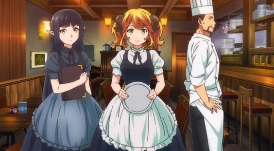 Sinopsis dan Daftar Karakter Serial Anime Isekai Shokudou Season 1 dan 2